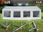 5x8 m PACK Partyzelt PLUS PE Grundrahmen